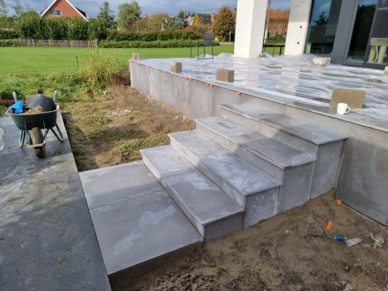 Klinkerwerken Sanseco opritten en terassen